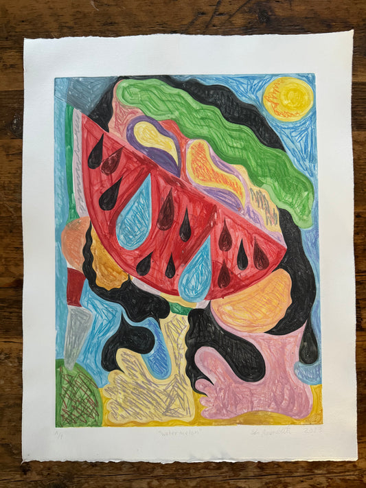 Edo Rosenblith "Watermelon" Monotype 1/1