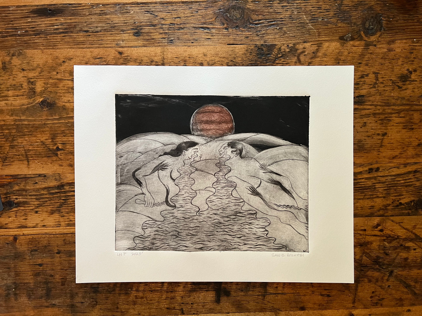 Sanié Bokhari "Burning Hour" #4