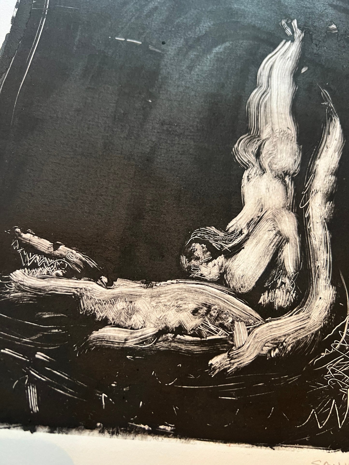 Sanié Bokhari “Sleep little creature, until the end”