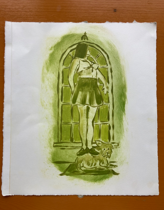 Emiliana Henriquez “Fidelity (Green)" Monotype