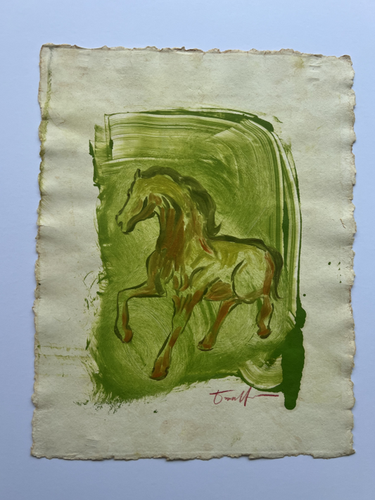 Emiliana Henriquez “Betwixt (Green)" Monotype